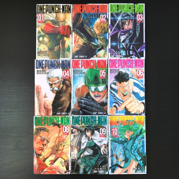 Manga Other - One Punch Man Japanese Manga Bundle Lot Anime Shonen